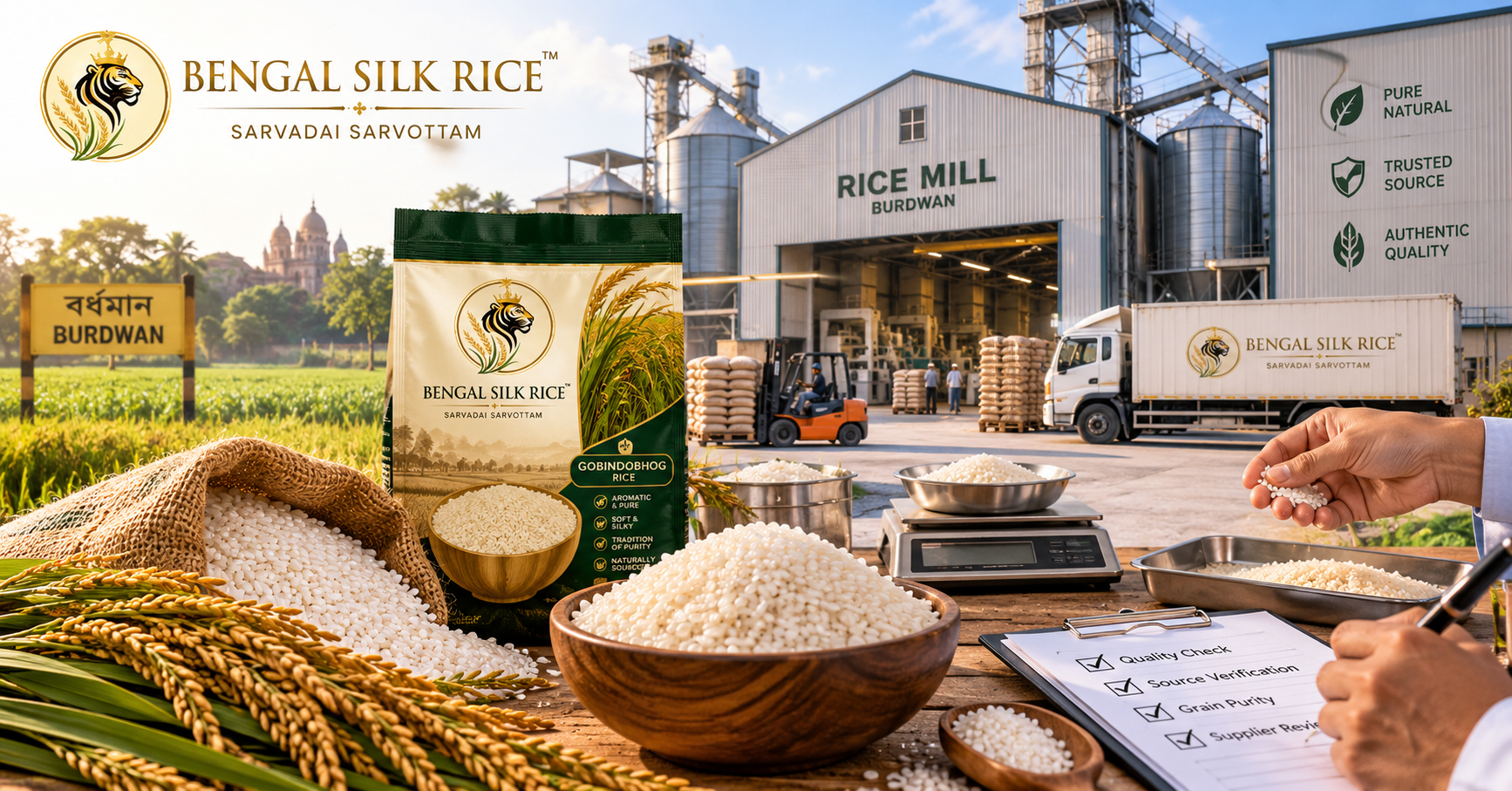 Gobindo Bhog Rice Mill in Burdwan
